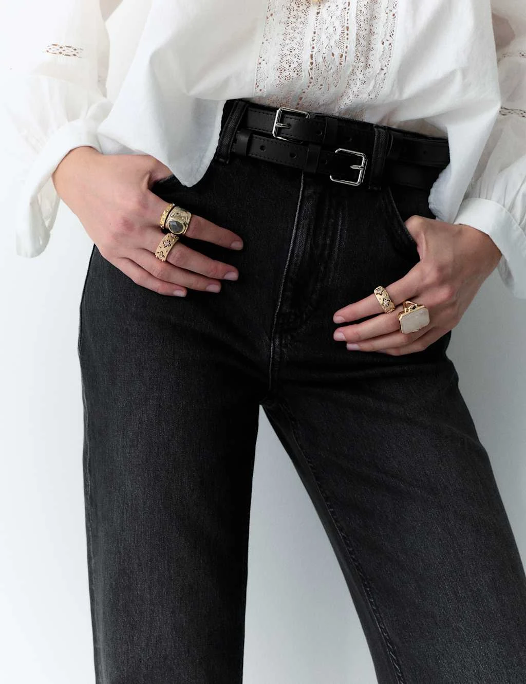 Mid Rise Straight Leg Ankle Grazer Jeans 14 Mid Rise Straight Leg Ankle Grazer Jeans - Image 14