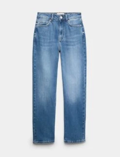 Mid Rise Straight Leg Ankle Grazer Jeans 24 Mid Rise Straight Leg Ankle Grazer Jeans -Marksandspencer Sale Store mid rise straight leg ankle grazer jeans 4