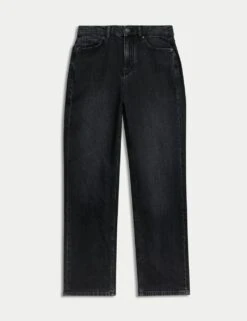 Mid Rise Straight Leg Ankle Grazer Jeans 29 Mid Rise Straight Leg Ankle Grazer Jeans -Marksandspencer Sale Store mid rise straight leg ankle grazer jeans 8