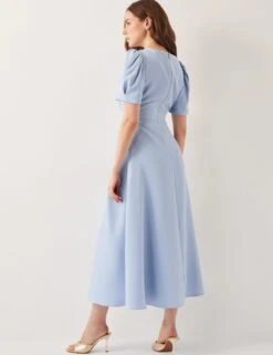 MONSOON Midi Skater Dress -Marksandspencer Sale Store midi skater dress 5