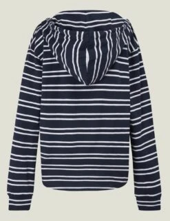 Regatta Minerve Pure Cotton Striped Hoodie -Marksandspencer Sale Store minerve pure cotton striped hoodie 8