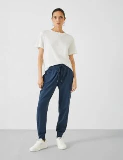 Amie Modal Blend Tapered Joggers -Marksandspencer Sale Store modal blend tapered joggers