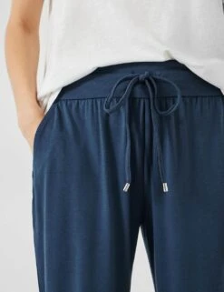 Amie Modal Blend Tapered Joggers -Marksandspencer Sale Store modal blend tapered joggers 4