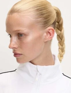 Modal Rich Funnel Neck Half Zip Top -Marksandspencer Sale Store modal rich funnel neck half zip top 15