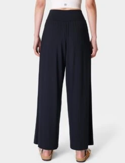 Sweaty Betty Modal Rich High Waisted Wide Leg Joggers -Marksandspencer Sale Store modal rich high waisted wide leg joggers 5