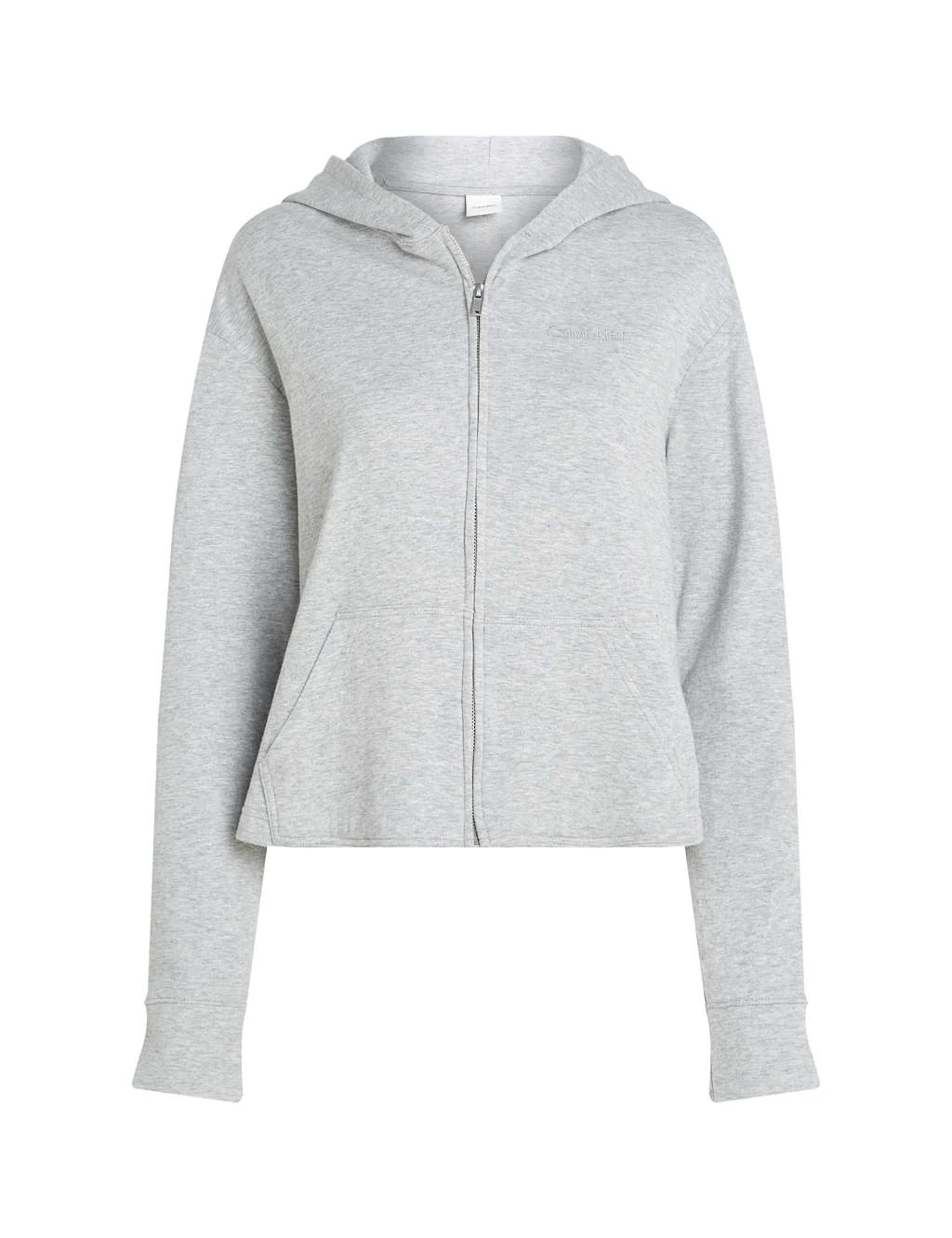 Calvin Klein Modern Terry Cotton Rich Zip Lounge Hoodie 11 Calvin Klein Modern Terry Cotton Rich Zip Lounge Hoodie - Image 11