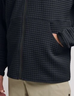 Jack Wolfskin Mogari Textured Zip Up Fleece Jacket -Marksandspencer Sale Store mogari textured zip up fleece jacket 12