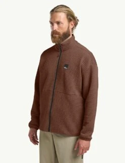 Jack Wolfskin Mogari Textured Zip Up Fleece Jacket -Marksandspencer Sale Store mogari textured zip up fleece jacket 5