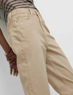 Mom High Waisted Colour Ankle Grazer Jeans -Marksandspencer Sale Store mom high waisted colour ankle grazer jeans 11