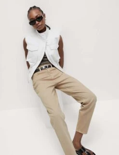 Mom High Waisted Colour Ankle Grazer Jeans -Marksandspencer Sale Store mom high waisted colour ankle grazer jeans 13