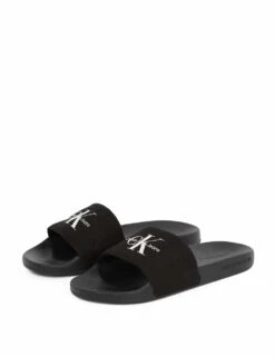 Calvin Klein Monogram Flat Sliders -Marksandspencer Sale Store monogram flat sliders 16