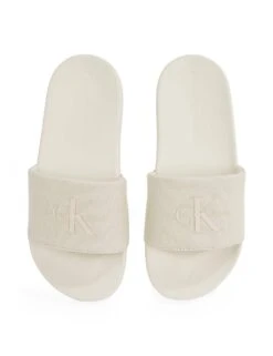 Calvin Klein Monogram Flat Sliders -Marksandspencer Sale Store monogram flat sliders 8