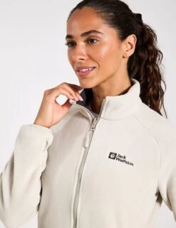 Jack Wolfskin Moonrise Zip Up Funnel Neck Fleece Jacket -Marksandspencer Sale Store moonrise zip up funnel neck fleece jacket 6