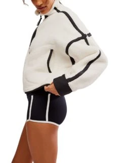 Mountain High Fleece Half Zip Jumper -Marksandspencer Sale Store mountain high fleece half zip jumper 10