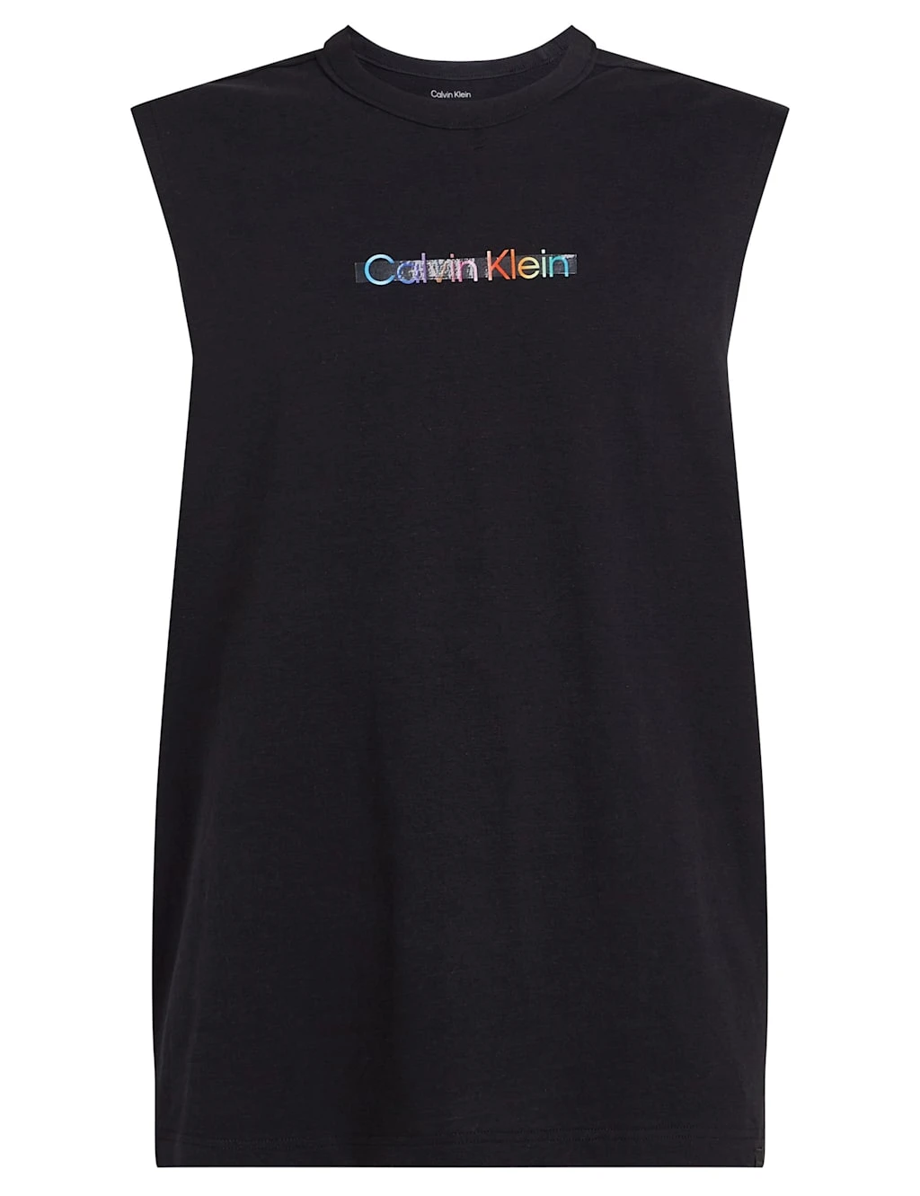 Calvin Klein Muscle Cotton Rich Loungewear Top 9 Calvin Klein Muscle Cotton Rich Loungewear Top - Image 9