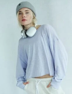 My Time Layer Cotton Rich Relaxed Top -Marksandspencer Sale Store my time layer cotton rich relaxed top 5