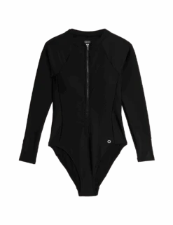 Scuba Padded Long Sleeve Swimsuit -Marksandspencer Sale Store neoprene padded long sleeve swimsuit