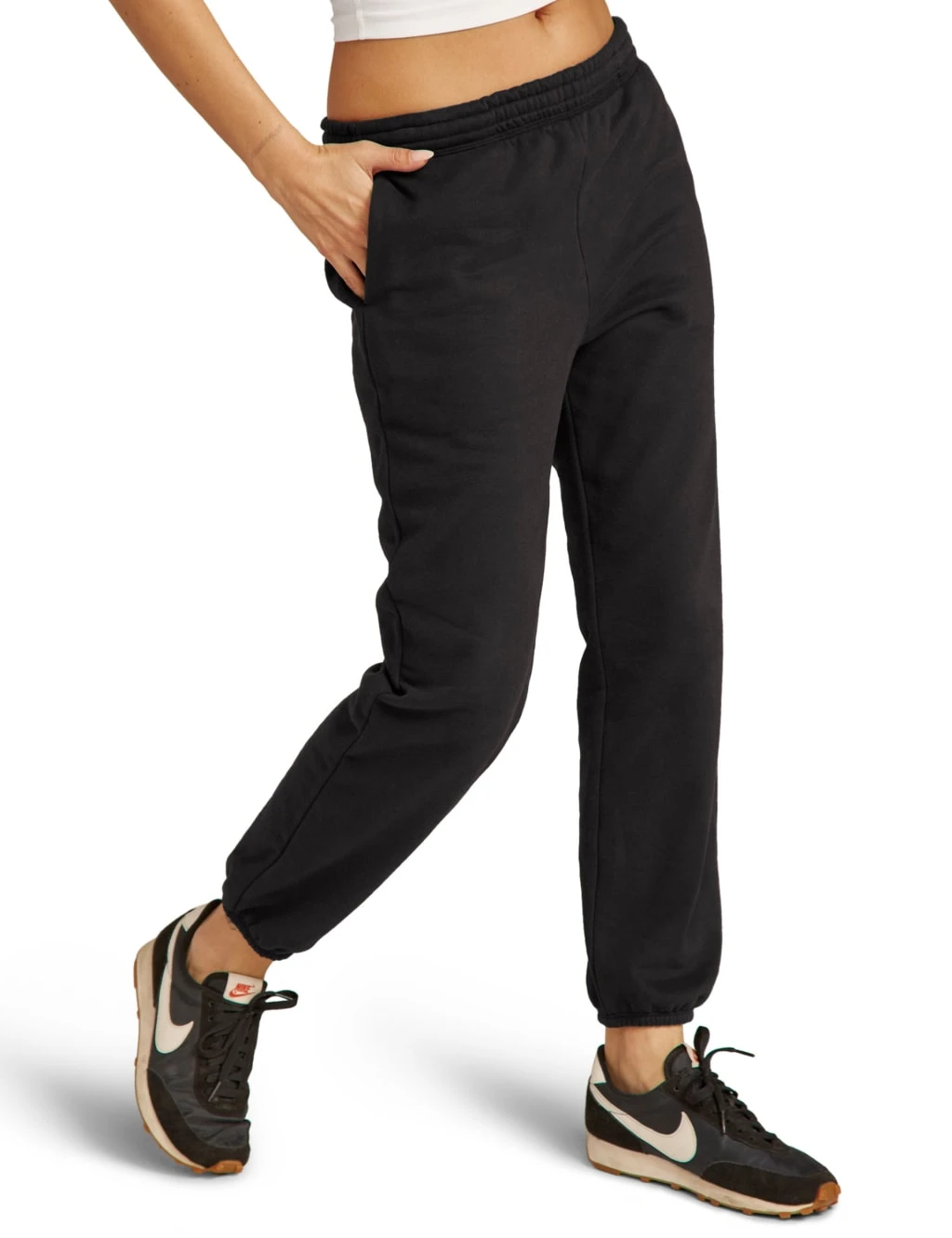 Beyond Yoga On The Go Cotton Rich Ankle Grazer Joggers 9 Beyond Yoga On The Go Cotton Rich Ankle Grazer Joggers - Image 9