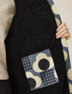 Regatta Orla Kiely Waterproof Hooded Changing Robe -Marksandspencer Sale Store orla kiely printed hooded changing robe 1