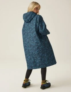 Regatta Orla Kiely Waterproof Hooded Changing Robe -Marksandspencer Sale Store orla kiely printed hooded changing robe 11