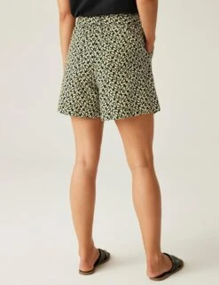 Regatta Orla Kiely Summer Pure Cotton Belted Shorts -Marksandspencer Sale Store orla kiely summer pure cotton belted shorts 17