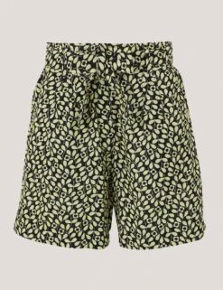 Regatta Orla Kiely Summer Pure Cotton Belted Shorts -Marksandspencer Sale Store orla kiely summer pure cotton belted shorts 18