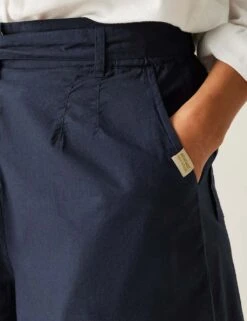 Regatta Orla Kiely Summer Pure Cotton Belted Shorts -Marksandspencer Sale Store orla kiely summer pure cotton belted shorts 8