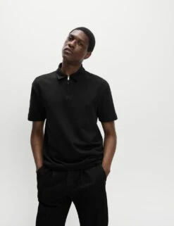 Oversized Fit Cotton Rich Textured Polo Shirt 39 Oversized Fit Cotton Rich Textured Polo Shirt -Marksandspencer Sale Store oversized fit cotton rich textured polo shirt 17