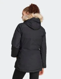 ADIDAS Paveric Faux Fur Trim Hooded Parka Coat -Marksandspencer Sale Store paveric faux fur trim hooded parka coat 9