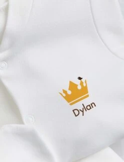 Personalised Crown Starter Set (0-1 Yrs) -Marksandspencer Sale Store personalised crown starter set 0 12 mths