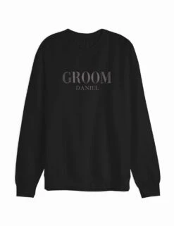 Personalised Groom Sweatshirt -Marksandspencer Sale Store personalised groom sweatshirt 5