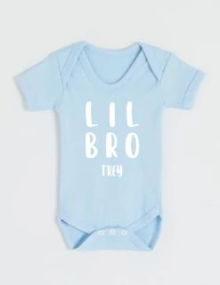 Personalised Lil Sibling Bodysuit (7lbs-6 Mths) -Marksandspencer Sale Store personalised lil sibling bodysuit 5