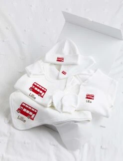 Personalised London Bus Ultimate Collection Set (0-1 Yrs) -Marksandspencer Sale Store personalised london bus ultimate collection set 0 12 mths 1 2