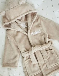 Personalised Oatmeal Robe With Ears 9 Personalised Oatmeal Robe With Ears -Marksandspencer Sale Store personalised oatmeal robe with ears 3
