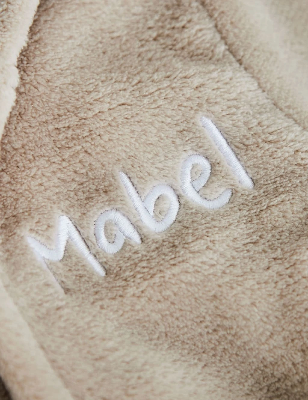 Personalised Oatmeal Robe With Ears 5 Personalised Oatmeal Robe With Ears - Image 5