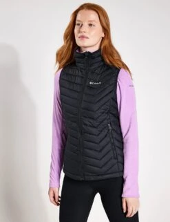 Columbia Powder Lite Quilted Funnel Neck Gilet -Marksandspencer Sale Store powder lite quilted funnel neck gilet 5