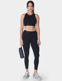 Sweaty Betty Power Logo Padded Crop Top -Marksandspencer Sale Store power logo padded crop top 11