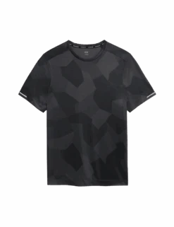Printed Crew Neck T-Shirt -Marksandspencer Sale Store printed crew neck t shirt
