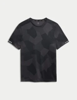 Printed Crew Neck T-Shirt -Marksandspencer Sale Store printed crew neck t shirt 8