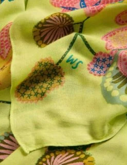 WHITE STUFF Printed Floral Scarf -Marksandspencer Sale Store printed floral scarf 3