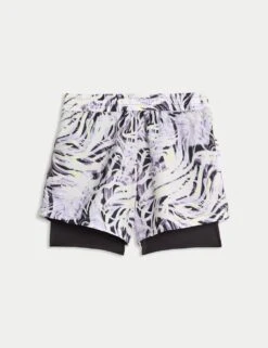 Printed Layered Stormwear™ Shorts -Marksandspencer Sale Store printed layered stormwear shorts 11