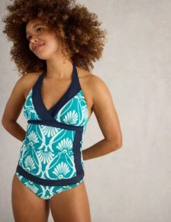 WHITE STUFF Printed Reversible Halterneck Tankini Top 22 WHITE STUFF Printed Reversible Halterneck Tankini Top -Marksandspencer Sale Store printed reversible halterneck tankini top 8