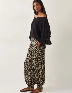 MONSOON Printed Straight Leg Trousers -Marksandspencer Sale Store printed straight leg trousers 8