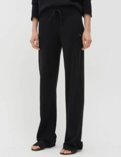CHINTI & PARKER Pure Cashmere Wide Leg Joggers -Marksandspencer Sale Store pure cashmere wide leg joggers 7