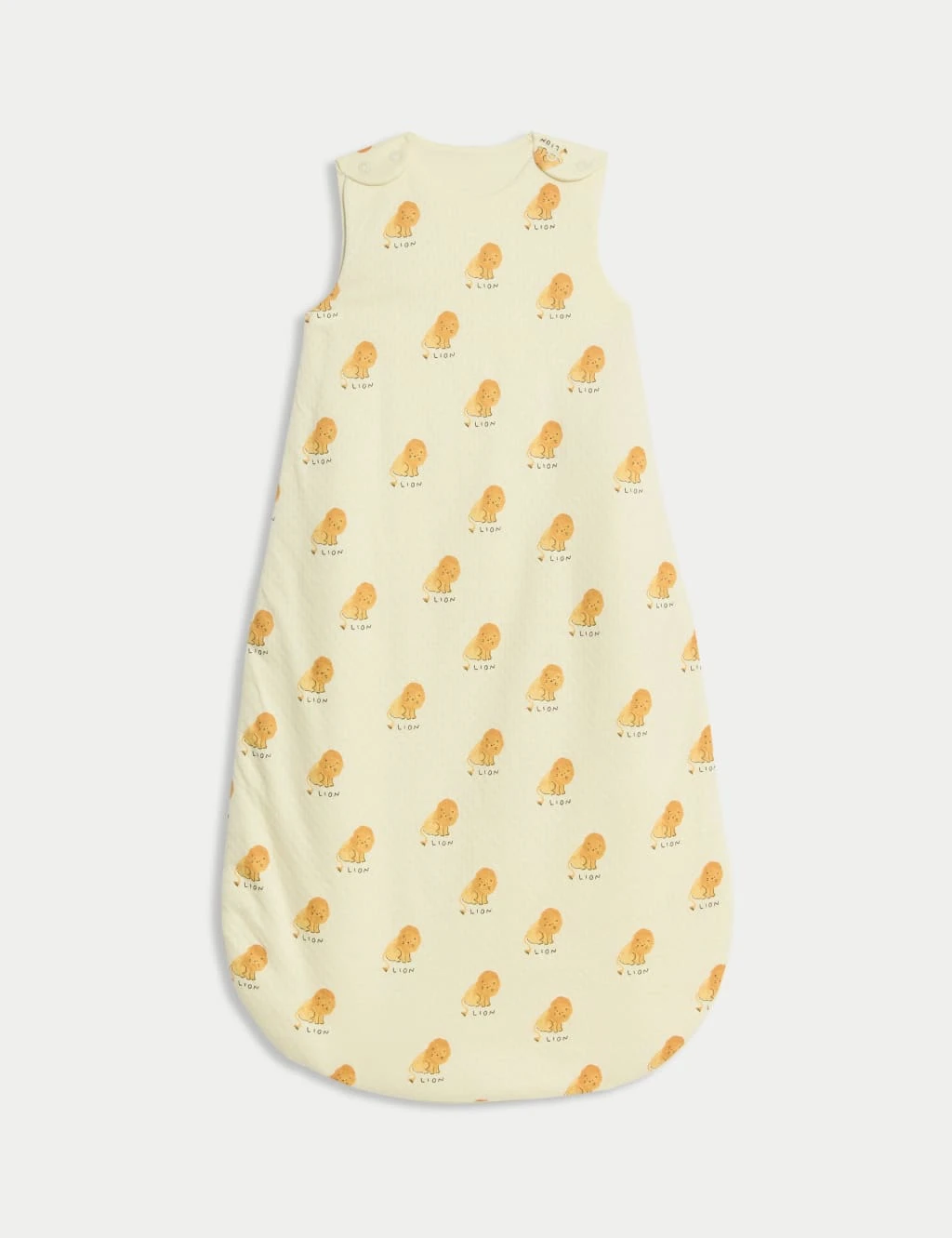 Pure Cotton 2.5 Tog Lion Print Sleeping Bag (0-3 Yrs) 4 Pure Cotton 2.5 Tog Lion Print Sleeping Bag (0-3 Yrs) - Image 4