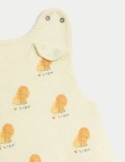 Pure Cotton 2.5 Tog Lion Print Sleeping Bag (0-3 Yrs) 12 Pure Cotton 2.5 Tog Lion Print Sleeping Bag (0-3 Yrs) -Marksandspencer Sale Store pure cotton 2 5 tog lion print sleeping bag 0 3 yrs 1 4
