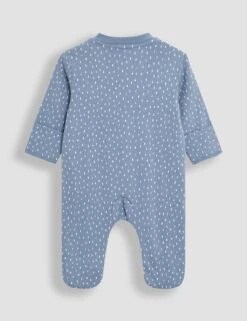 Pure Cotton Bear Applique Zip Sleepsuit (0-12 Mths) -Marksandspencer Sale Store pure cotton bear applique zip sleepsuit 0 12 mths 1 4