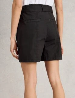 WHITE STUFF Pure Cotton Belted Shorts -Marksandspencer Sale Store pure cotton belted shorts 6