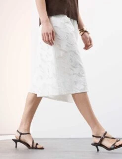 Pure Cotton Broderie Detail Wide Leg Culottes -Marksandspencer Sale Store pure cotton broderie detail wide leg culottes 10