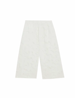 Pure Cotton Broderie Detail Wide Leg Culottes -Marksandspencer Sale Store pure cotton broderie detail wide leg culottes